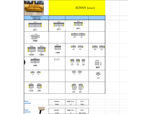 Диван Sunny
