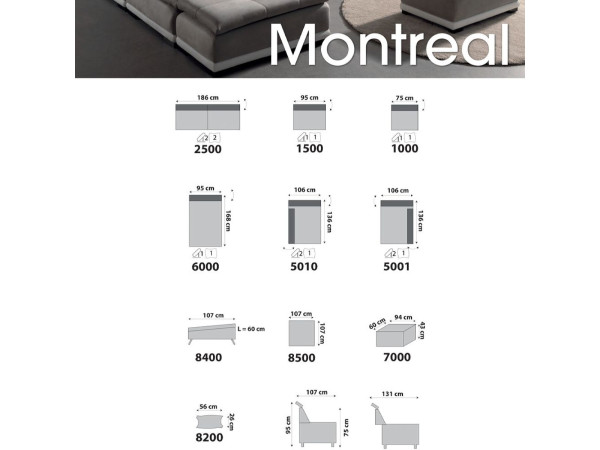 Кутовий Диван Montreal