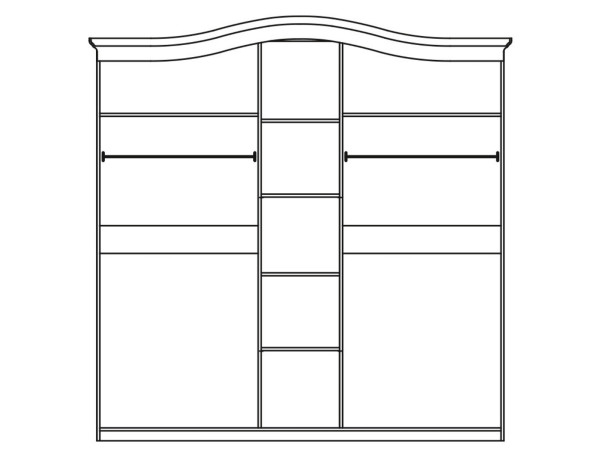НИКОЛЬ Шкаф 5Д Світ Меблів