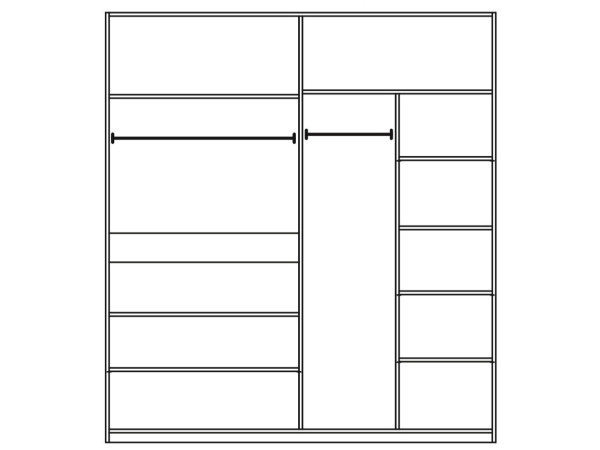 ЭКСТАЗА Шкаф 4Д Світ Меблів