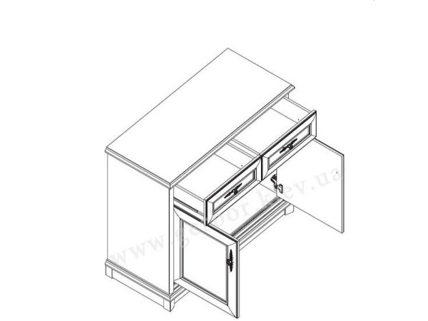 СОНАТА Комод 2D2S Гербор