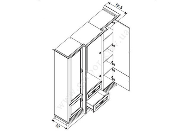СОНАТА Шафа 3D2S Гербор