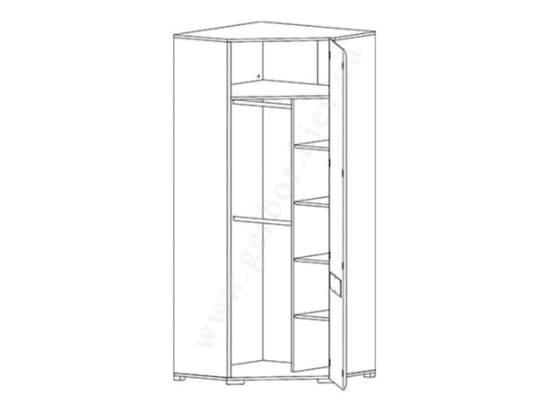 АЦТЕКА Шафа кутова SZFN1D/21/10 БРВ (ВМК)