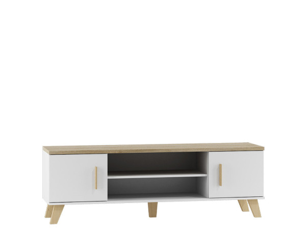 LOTTA CAMA MEBLE Тумба ТВ 160 2D2K белый
