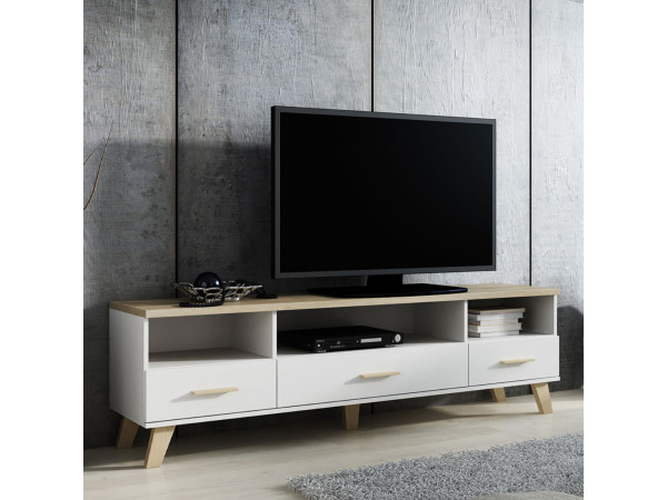 LOTTA CAMA MEBLE Тумба ТВ 180 3S3K белый