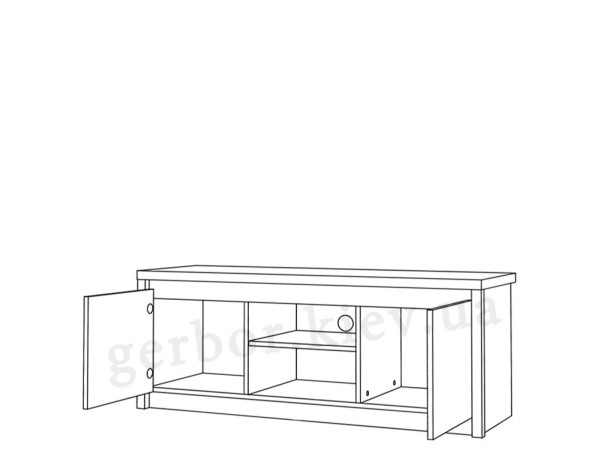 NORTON Тумба ТВ SZFK RTV 2D VMV Holding