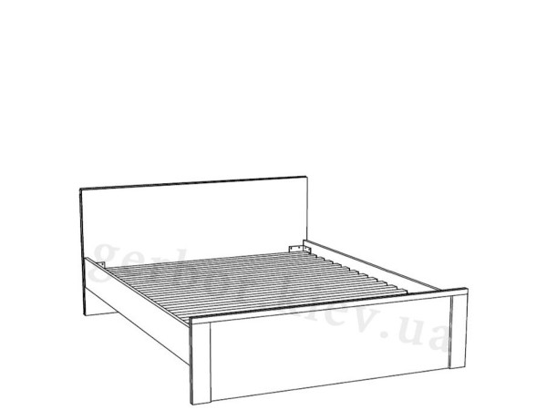NORTON Кровать LOZ 160 (каркас) VMV Holding