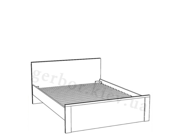 NORTON Кровать LOZ 120 (каркас) VMV Holding