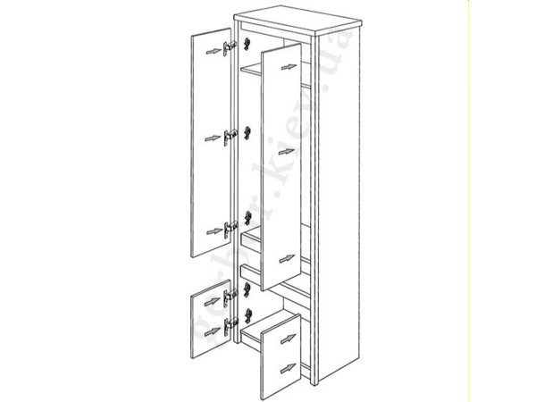 NORTON Шкаф SZF 4D1S/70 VMV Holding