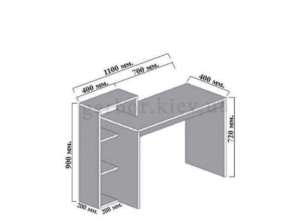 Стол письменный 110H VMV Holding