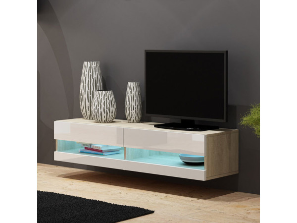 VIGO CAMA MEBLE Тумба ТВ 140 навесная NEW
