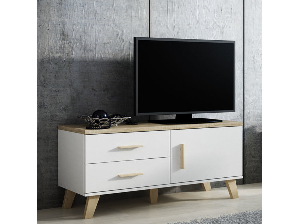 LOTTA CAMA MEBLE Тумба ТВ 120 1D2S белый