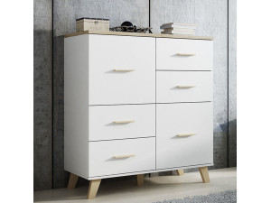 LOTTA CAMA MEBLE Комод 110 2D4S белый