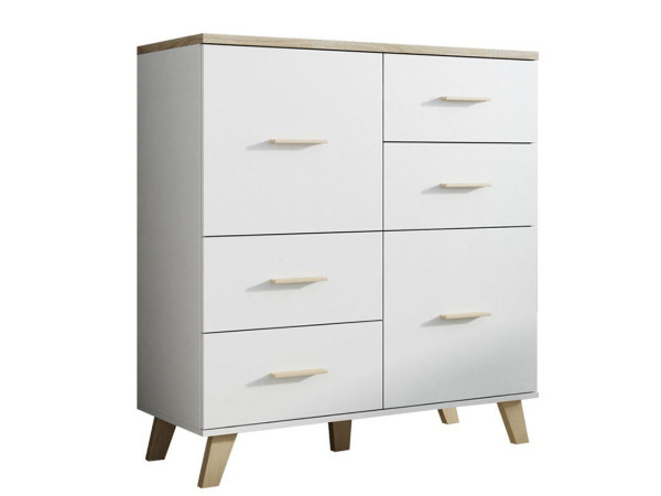 LOTTA CAMA MEBLE Комод 110 2D4S белый