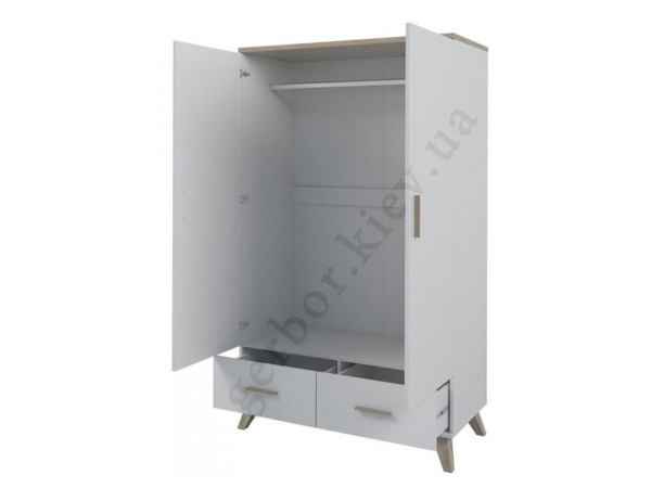 LOTTA CAMA MEBLE Шкаф 2D2S белый