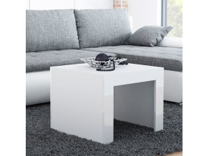 TESS CAMA MEBLE Стол журнальный 60 белый / белый глянец
