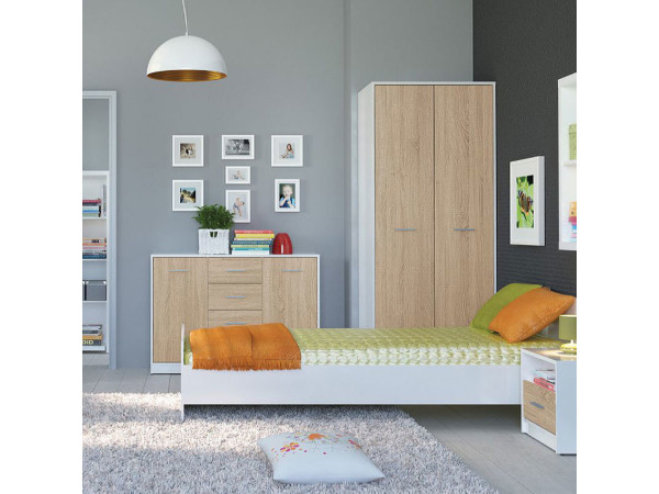 NEPO PLUS Ліжко LOZ/90 BRW