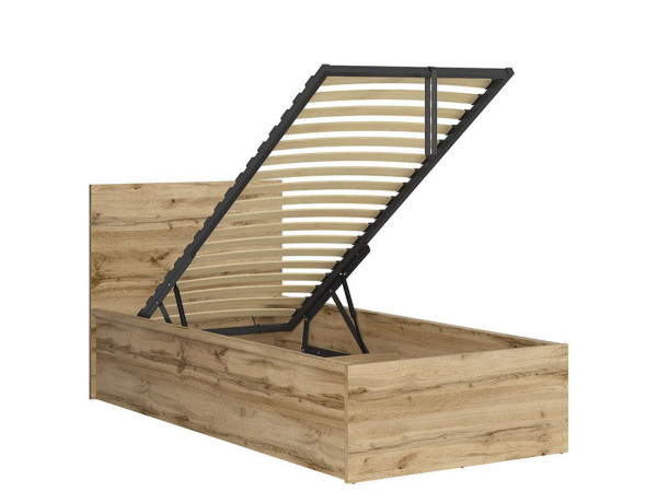 TETRIX Кровать с подъемным механизмом LOZ/90/B BRW
