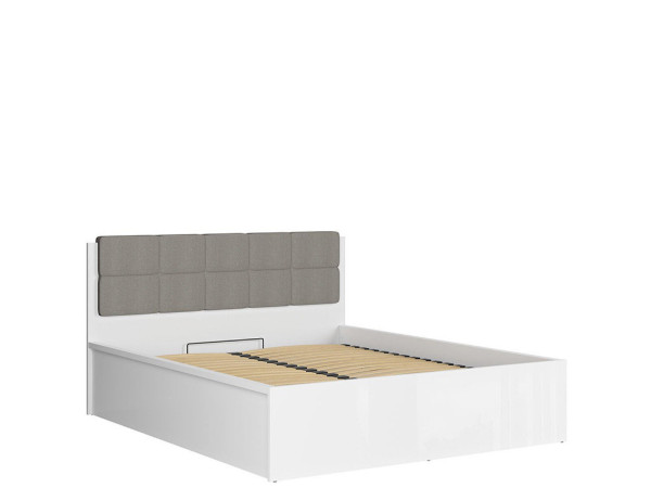 TETRIX Кровать с мягким изголовьем и подъемным механизмом LOZ/160/B BRW