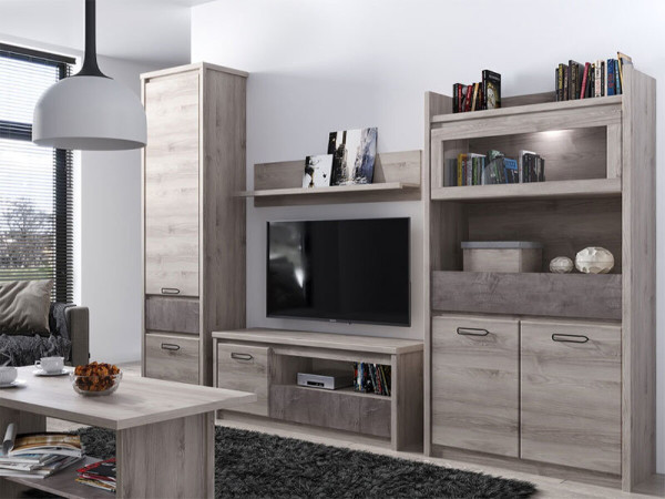 JAZZ Тумба ТВ 1D1S/125 MEBELBOS