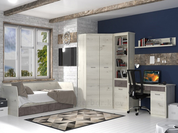 NONELL Стіл письмовий 1D2S/120 MEBELBOS