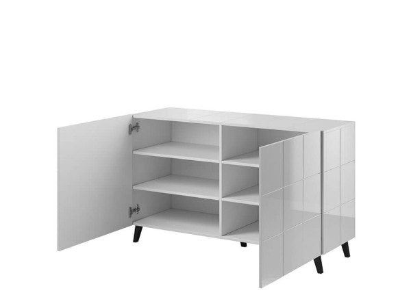 REJA CAMA MEBLE Тумба 2D белый глянец