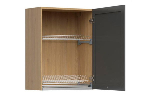 SEMI LINE Шкаф для сушки посуды GC-60/72 BRW графит