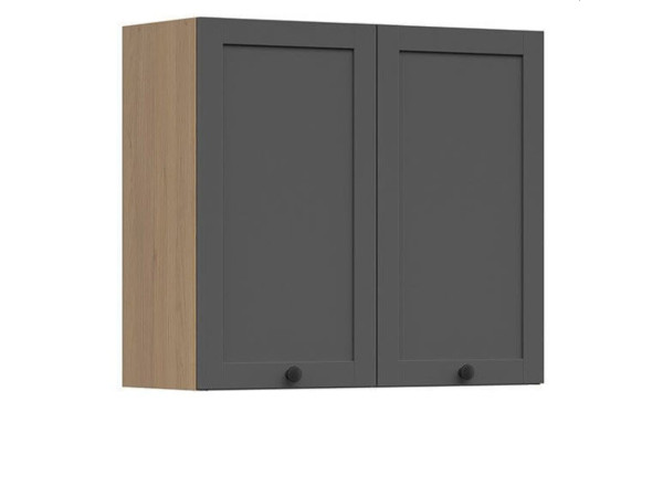 SEMI LINE Шкаф для сушки посуды GC-80/72 BRW графит