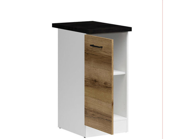 JUNONA LINE Тумба ліва D1D/40/82L ZBL BRW делано світлий