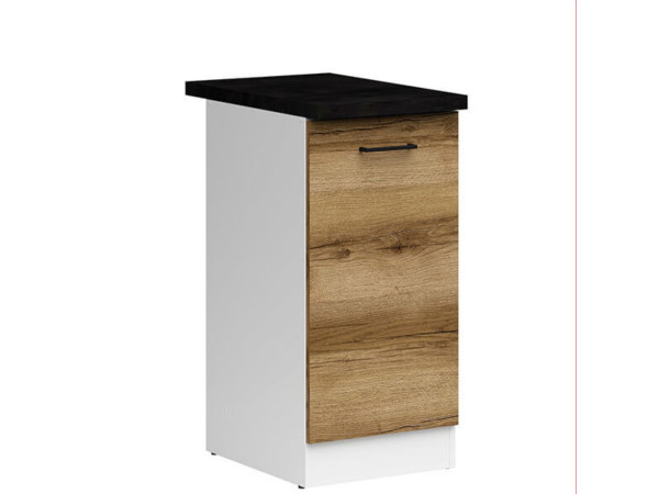 JUNONA LINE Тумба ліва D1D/40/82L ZBL BRW делано світлий