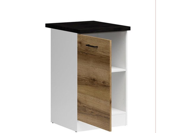 JUNONA LINE Тумба ліва D1D/50/82L ZBL BRW делано світлий