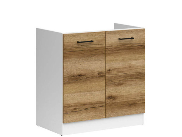 JUNONA LINE Тумба під мийку DK2D/80/82 BRW делано світлий