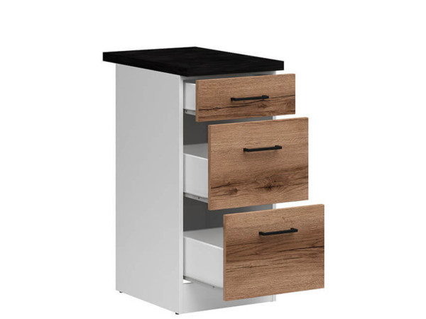 JUNONA LINE Тумба D3S/40/82 ZBL BRW делано темний