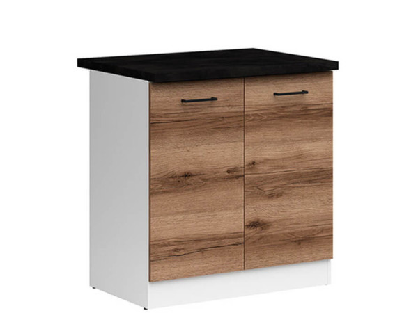 JUNONA LINE Тумба D2D/80/82 ZBL BRW делано темний