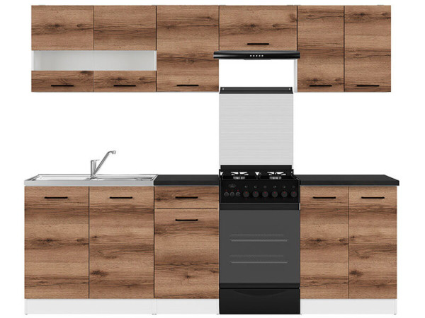 JUNONA LINE Тумба D2D/60/82 ZBL BRW делано темний