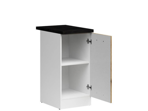 JUNONA LINE Тумба права D1D/40/82P ZBL BRW делано темний