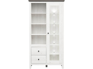 HESEN Вітрина REG1W2S/20/11 BRW