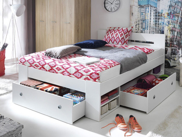 NEPO PLUS Ліжко LOZ3S/160 BRW