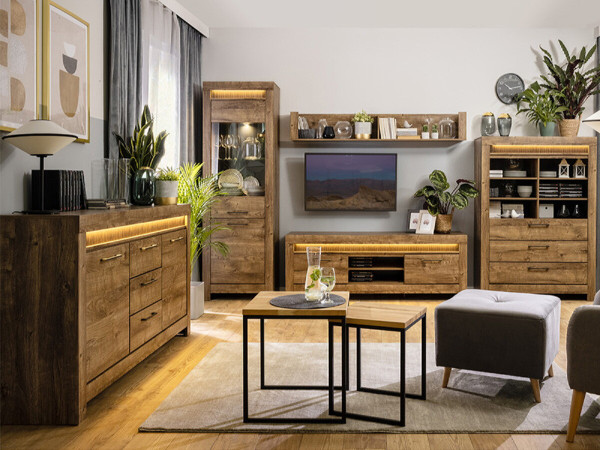 TORIN Витрина REG1D1W BRW