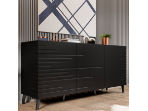 NOVA CAMA MEBLE Комод черный