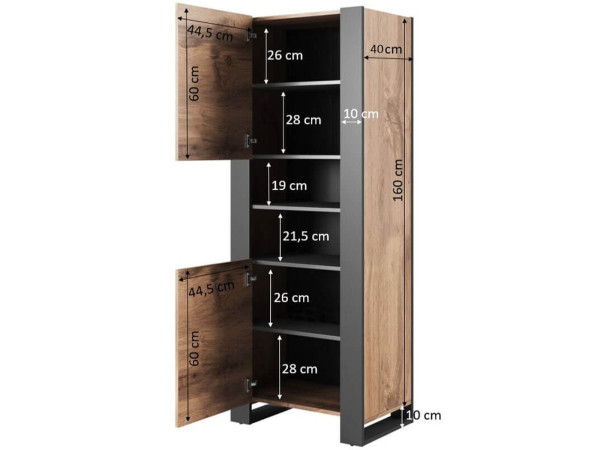 WOOD CAMA MEBLE Витрина-стеллаж для книг