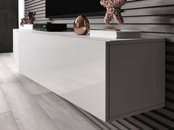 VIGO CAMA MEBLE Тумба ТВ 180 навесная SLANT