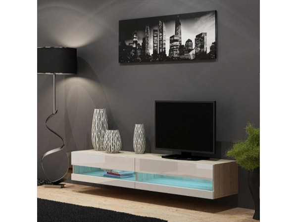 VIGO CAMA MEBLE Тумба ТВ 180 навесная NEW