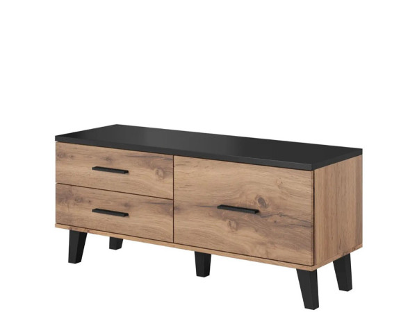 LOTTA CAMA MEBLE Тумба ТВ 120 1D2S дуб вотан