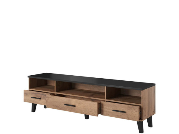 LOTTA CAMA MEBLE Тумба ТВ 180 3S3K дуб вотан