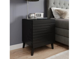 NOVA CAMA MEBLE Тумба прикроватная (2 шт.) черный