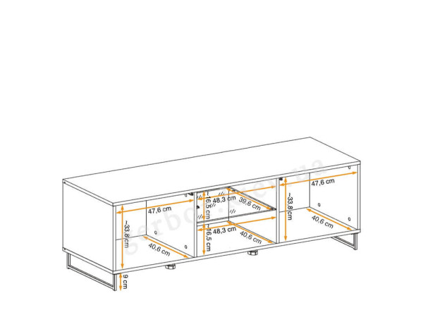 PLANK RTV Тумба ТВ ASM MEBLE