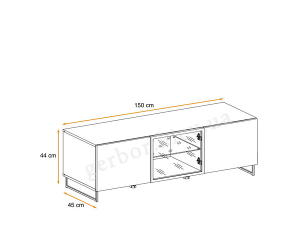 PLANK RTV Тумба ТВ ASM MEBLE