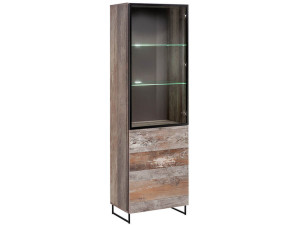 PLANK WSW Витрина высокая ASM MEBLE