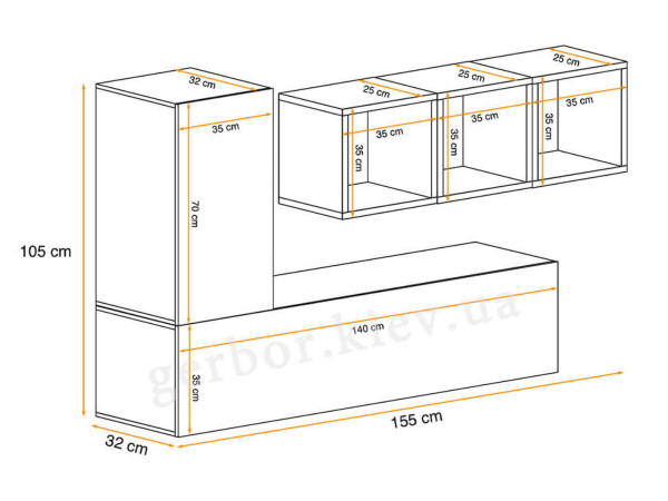 BLOX BXS6 Комплект ASM MEBLE